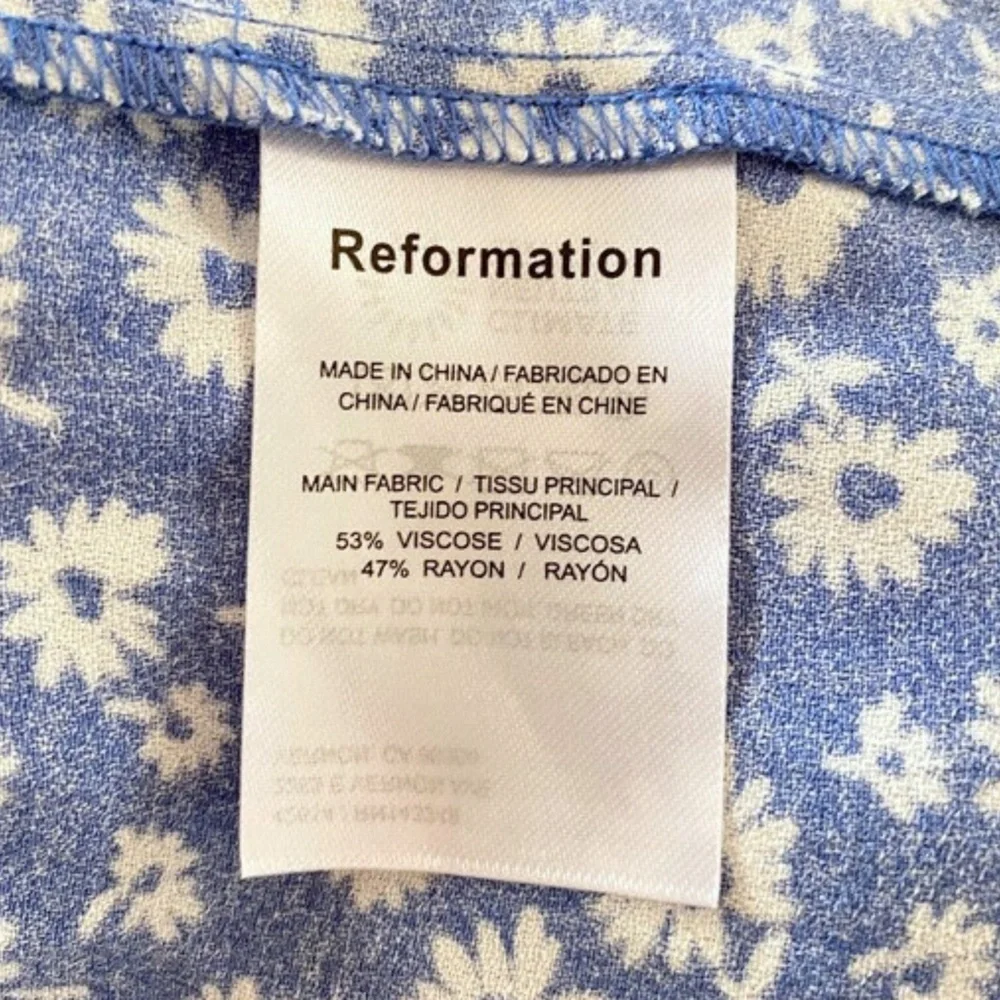 NEW Reformation Zoe Skirt Romi 10
